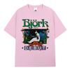 2026 New Bjork Debut Album Merch Graphic‑Print Unisex Short‑Sleeve T‑Shirt, Vintage Fashion Casual Street‑Wear Top