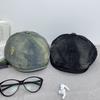 Hat Female Spring and Autumn Washed Denim Beret British Vintage Versatile Octagonal Autumn and Winter Duck Tongue Forward Newsboy Hat Male