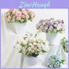 Dendranthema Morifolium Rose Wedding Decor Artificial Rose Bouquet For Photography And Home Celebration
