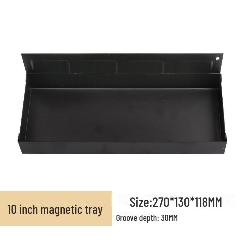 Green Forest Tool Cart Accessories: Magnetic Wrench & Cup Holder with Slot Parts Box