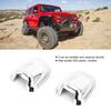 2pcs Car Windshield Wiper Spray Nozzle Trim Cover Protector Fit for Jeep Wrangler 2007 2017