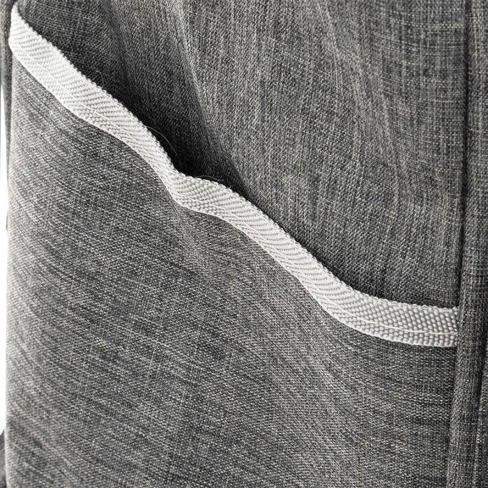 "Nomade" 6-Rad-Marktwagen mit integrierter Atmosphera-Isoliertasche - Grau