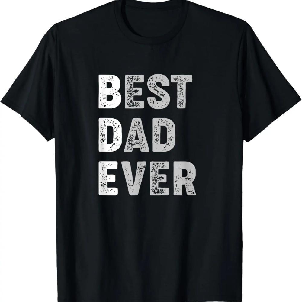 

Best Dad Ever - Funny Father s Day Shirt - BDE T-Shirt XXXL чёрный