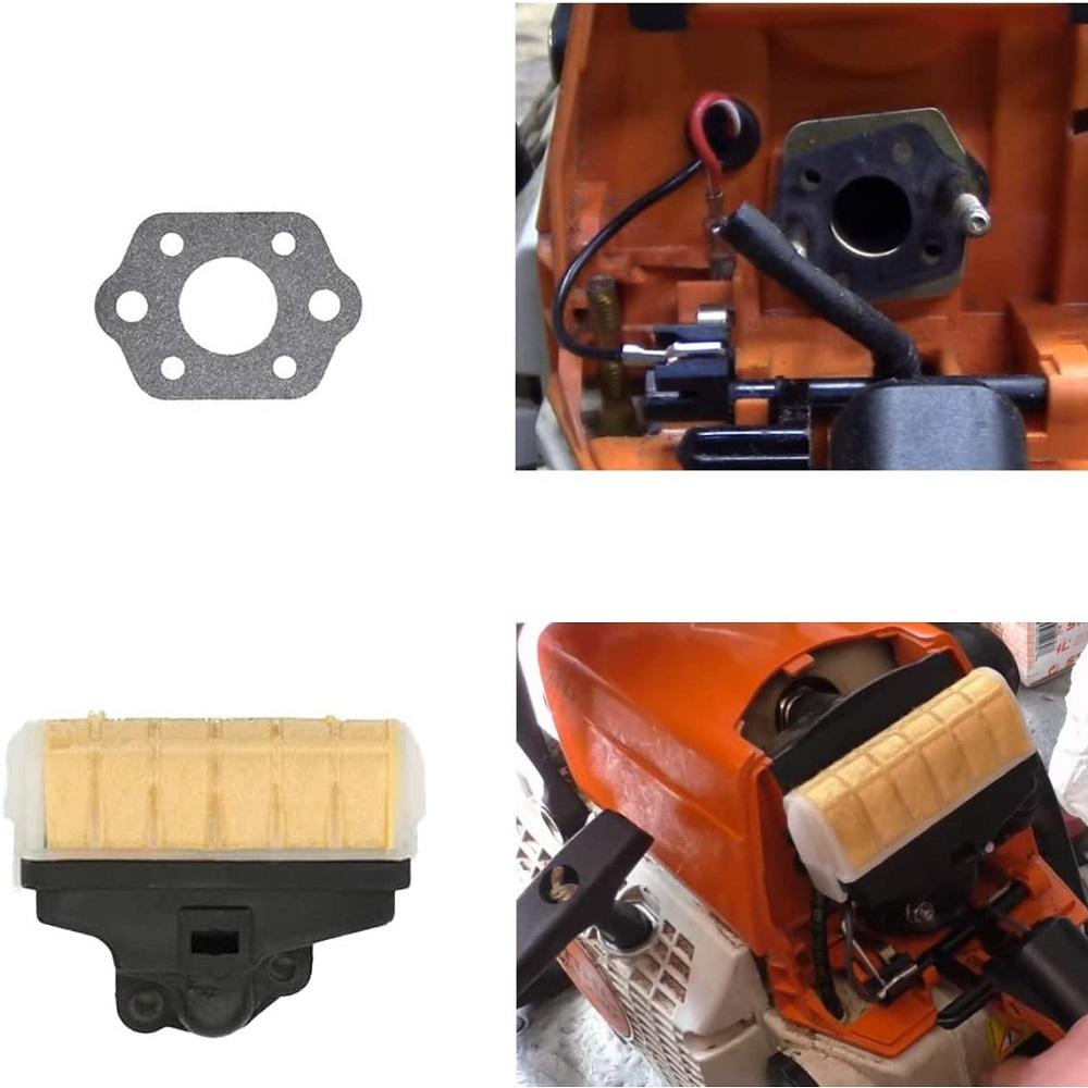 Carburetor Ignition Coil Spark Plug Kit For Stihl 021 023 025 MS230 MS250 MS210 021 025 Chainsaw Parts 11231200605