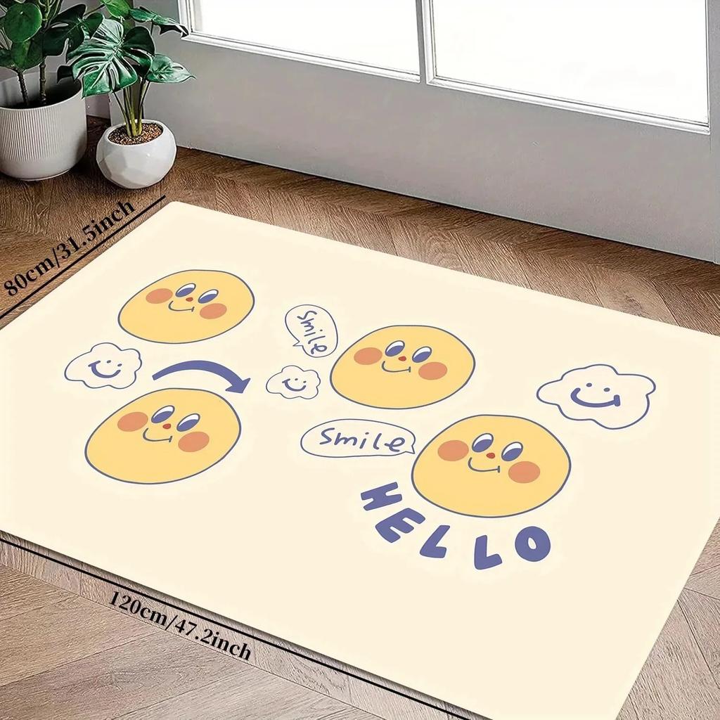 1PC Dog's Paw Pattern Pop Arts Design Door Mats Kitchen Rugs Non-Slip Home Bathroom Rugs Bath Mat Carpet for Sink Laundry Decor