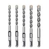 Round Shank Hammer Drill Bits Zinc Zinc Alloy Hammer Accessories Durable Cross Tips  Wall