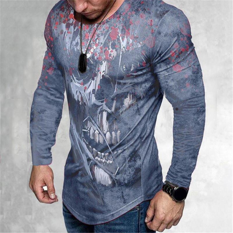 

Очень большая уличная мужская футболка Y2k, новая весенне-осенняя повседневная модная футболка с ретро-принтом.