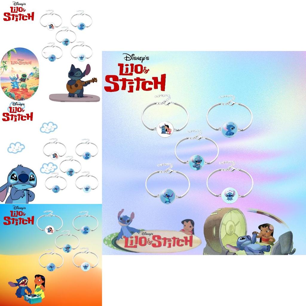 Interstellar Baby Stitch Cartoon Bracelet Time Gem Alloy Wristband