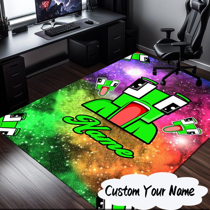 Custom Name Space Alien un-speakable Carpet, Chair Rug,Area Rug for Office Bedroom living rooms bedroom, Doormat decor Christmas fan gifts