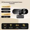 4K Streaming Webcam with Microphone for Online Classes & Meetings