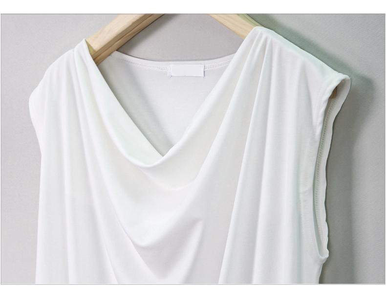 Women's Plus Size V-Neck Short Sleeve Loose Fit Solid Color Summer T-Shirt