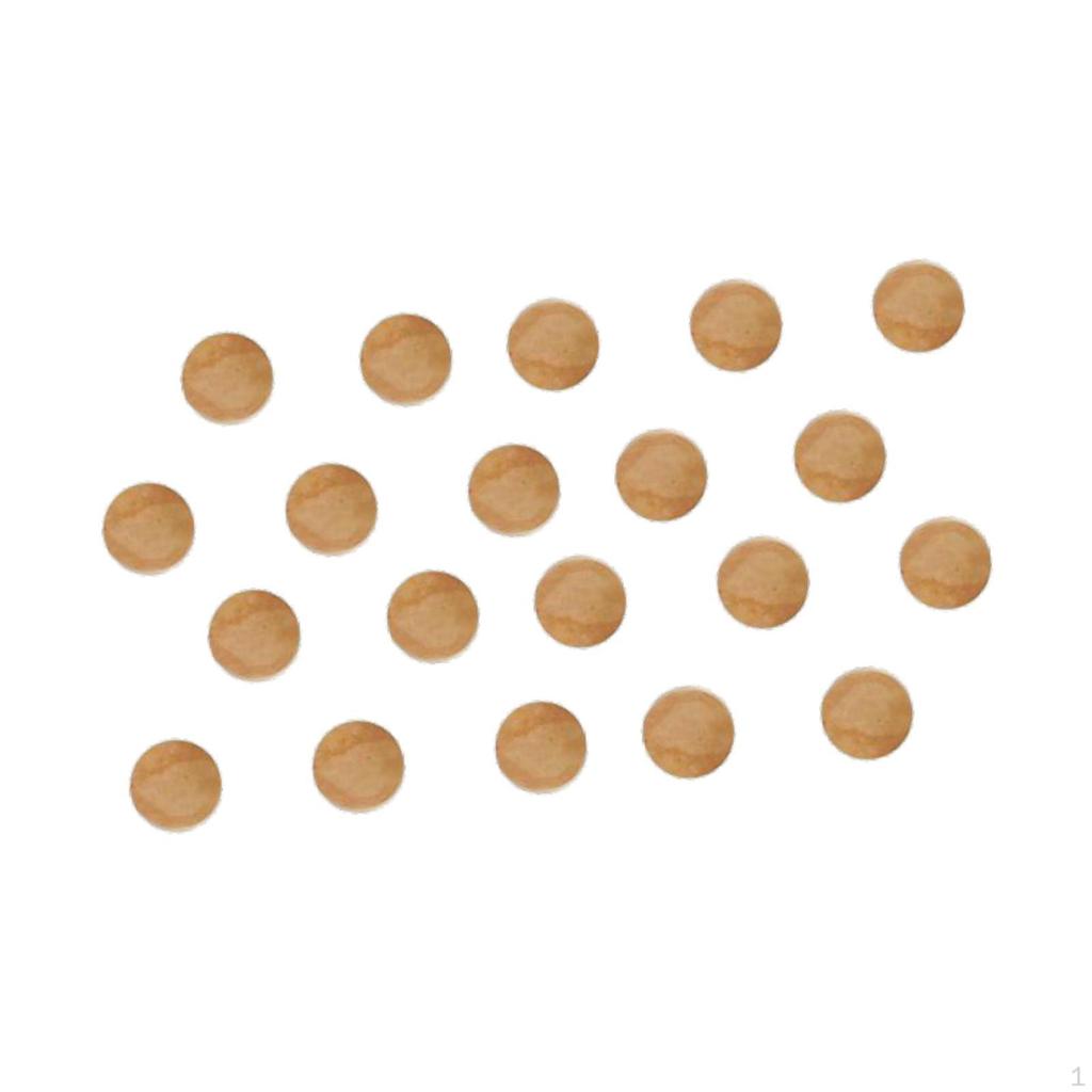 20 stycken korkdynor för trumpetunderhållsdelar blåsinstrument