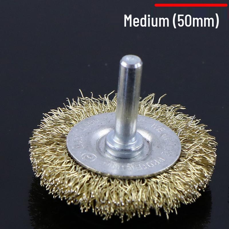 Tire Repair Low-Speed Soft Steel Wire Grinding Brush for Surface Cleaning