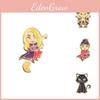 Alloy Cartoon Stylish Brooch Featuring Vibrant Colors And Multifunctional Design For All Genders