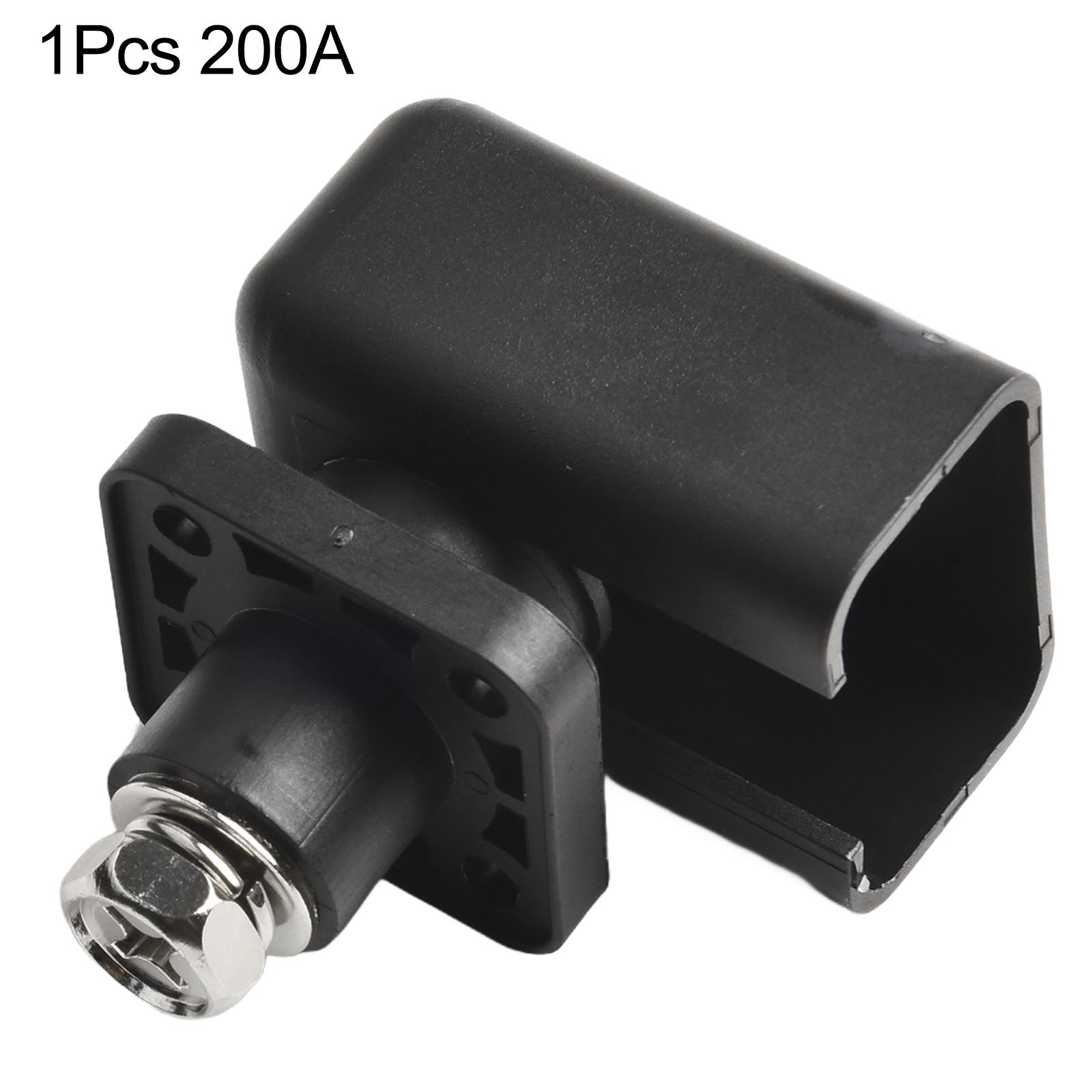 1pcs 200A High Current Copper Lithium Battery Terminal Energy Storage Connector Automotive Accessories