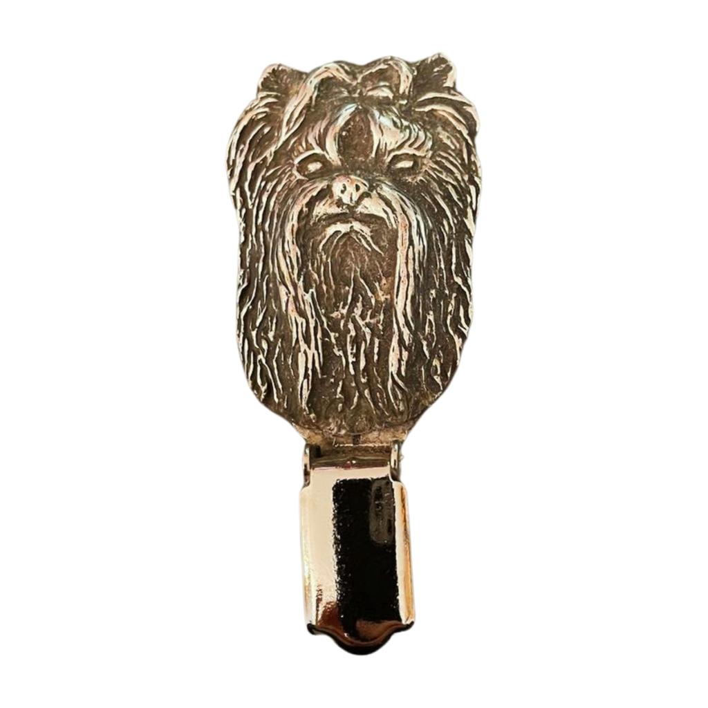 Yorkshire Terrier, York, Jork, Yorkie - Broszka Z Klipsem, Uchwyt Na Numer Startowy, Prezent Na Wystawę Psów Marki Art-Dog