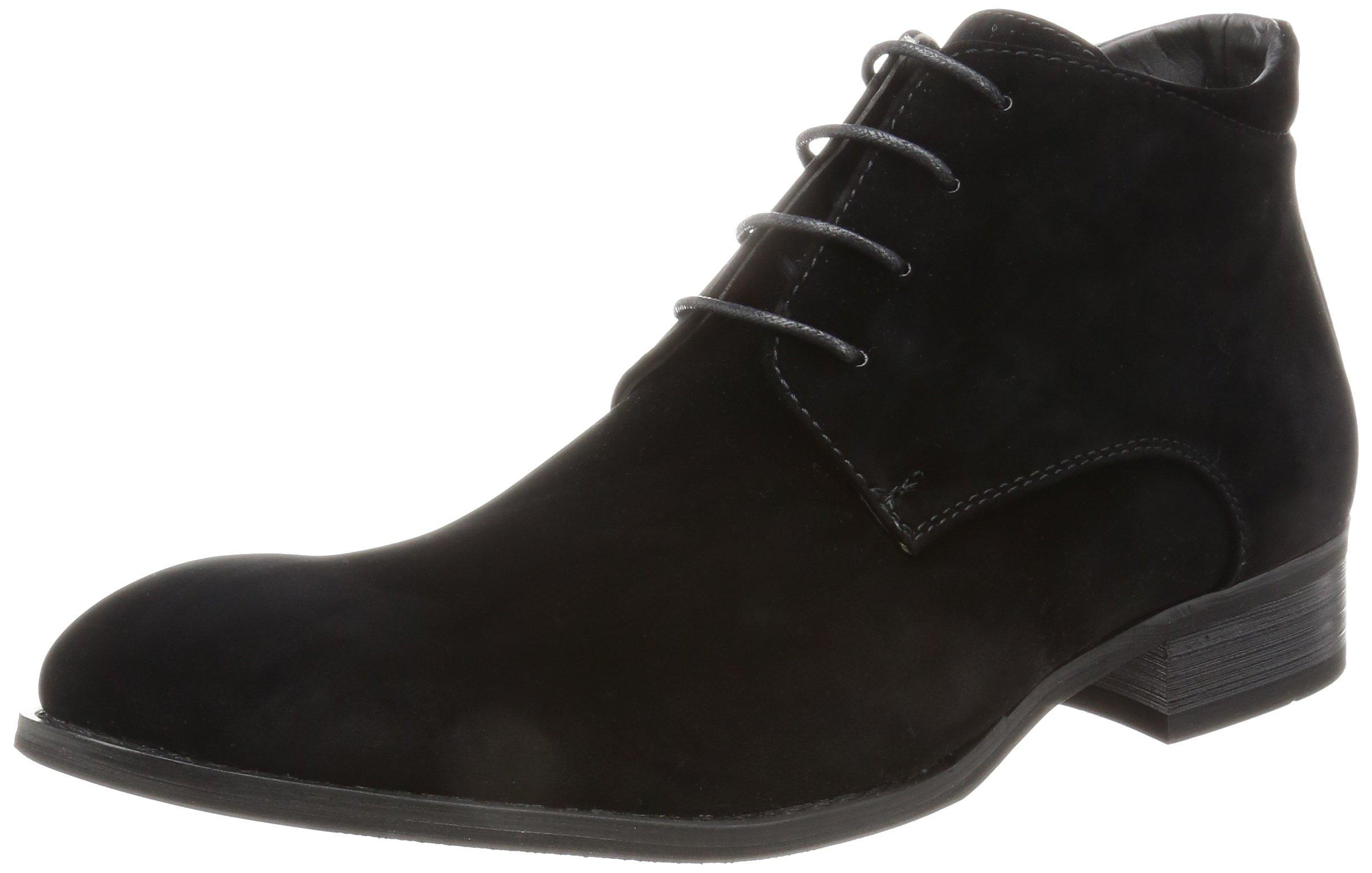 

MM1 Business Chukka Boots, Side Zip, Memory Foam Insole, MPB1911-2-S, Black