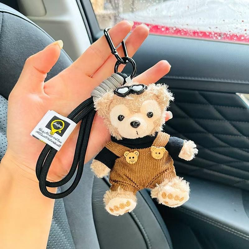 

Lovely Sherry Bear Princess Plush Toy Clothing With Adorable Suspender Pants And Soft Plush Feel