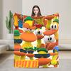 Coperta Super Morbida da Viaggio P-POCOYO Elly Coperta Plaid Copriletto in Flanella per Soggiorno Copridivano Originale