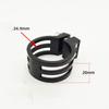 Bike Seat Post Clamp, Bicycle Tube Clip Clamp for Road Cycling BMX