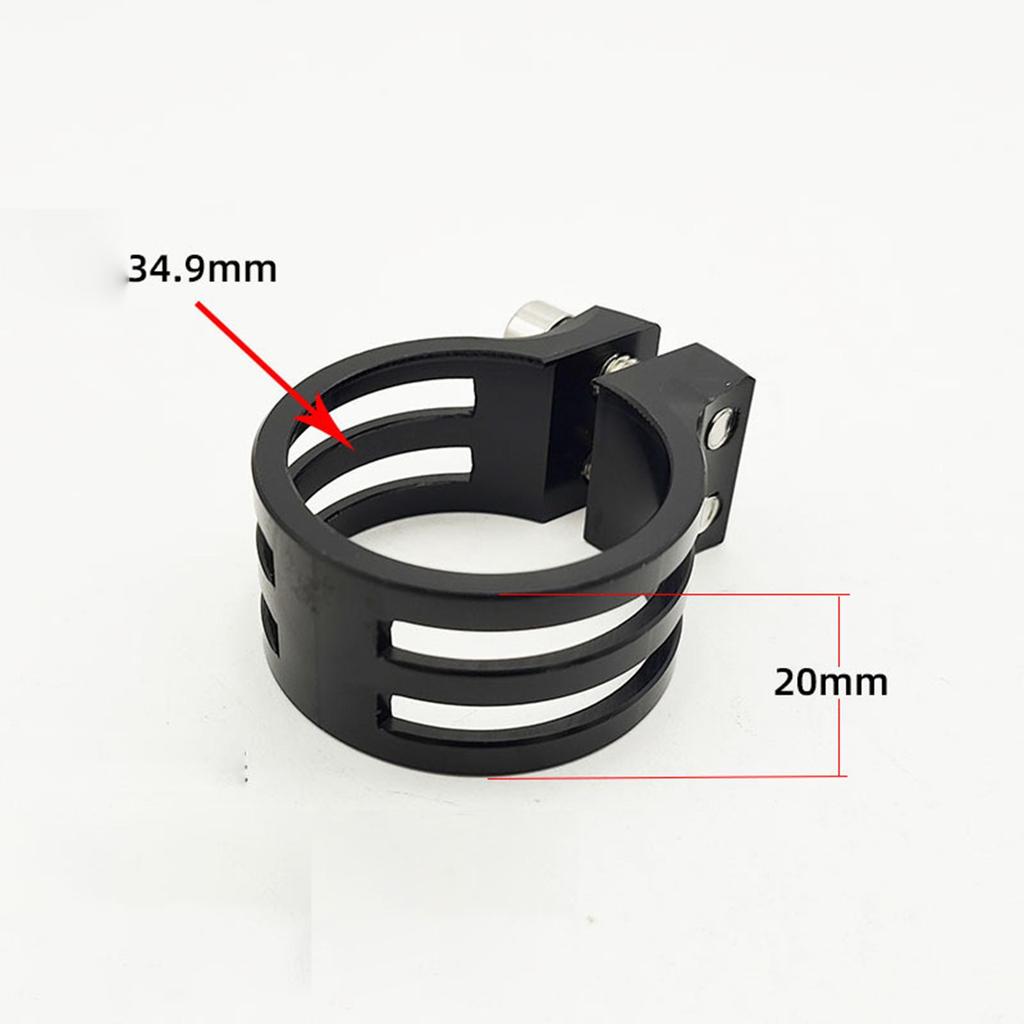 Bike Seat Post Clamp, Bicycle Tube Clip Clamp for Road Cycling BMX