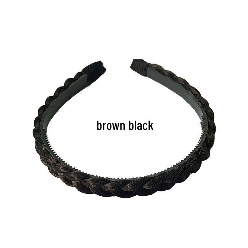 Fishbone Braid Five-Strand High Crown Invisible Hair-Enhancing Headband