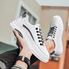 Sports Casual Shoes Spring and Autumn Season White Shoes Breathable Soft Sole Running Shoes Korean Version Versatile Antiskid Shoes