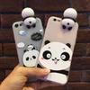 3d Cute Cartoon Animals Tpu Silicone Phone Case Cover For Iphonex 6s 7 8 Plus