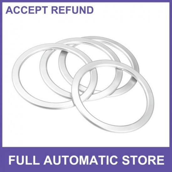 

AC Air Vent Outlet Cover Ring Trim FOUR for Toyota Tundra 14-21