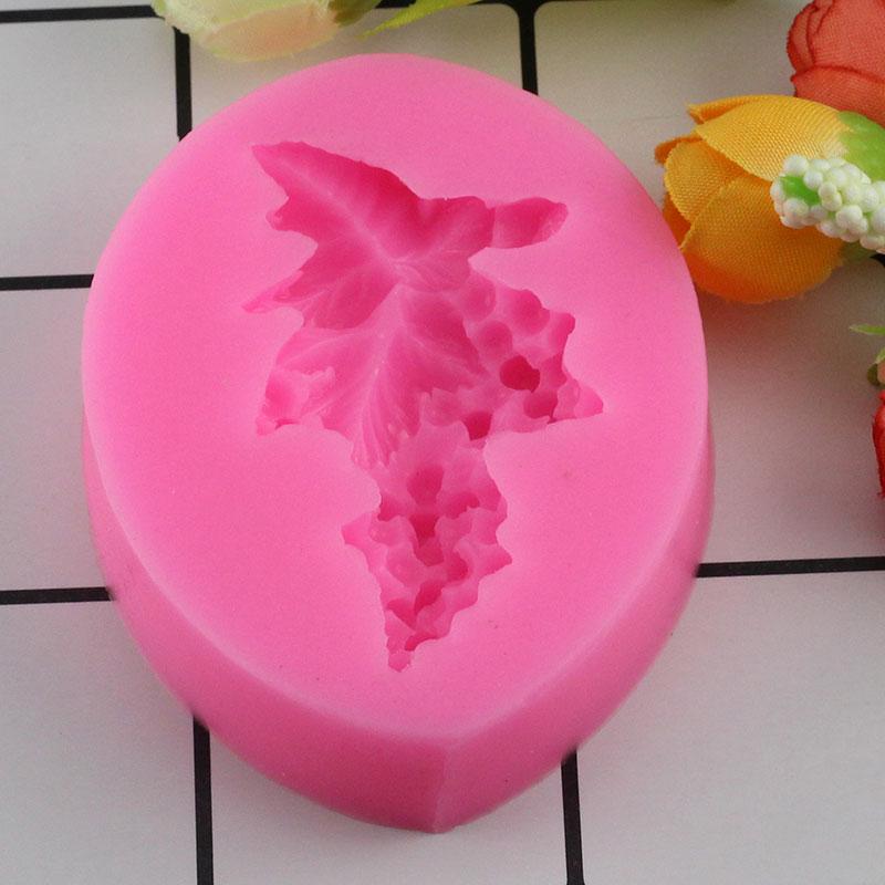 1PC 3D Grape Cake Silicone Baking Molds Fondant Cake Decorating Confeitaria Moldes Silicone Fondant Cake