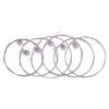 ZIKO DPA 70 Classical Guitar Strings Normal Light Tension Silver Wound Nylon String Anti Rust Set of 6pcs Musical