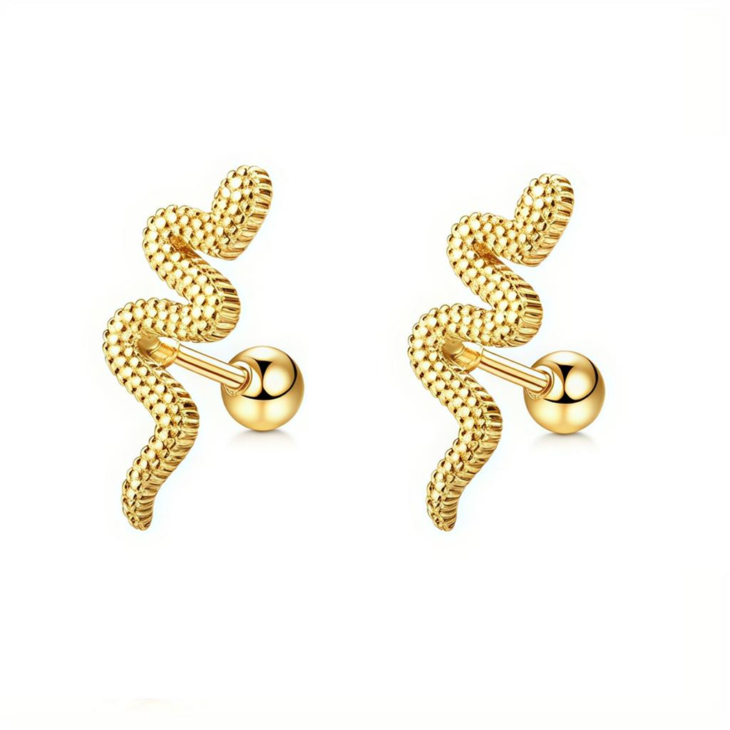 2Pcs 16G Stainless Steel Screw Back Stud Earrings for Women,Cubic Zerconia Cartilage Conch Helix Ear Piercing Jewelry