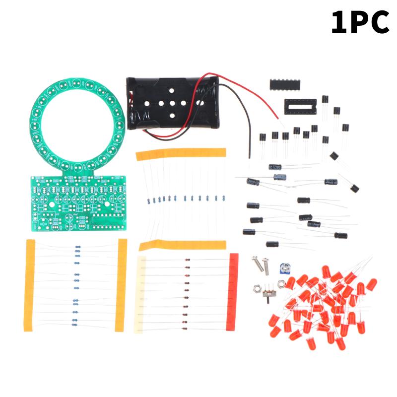 DIY LED Wasserfließlicht-Kit Ne555 Lötübung Elektronik-Projekt-Kit für Schüler DIY Schweißlernset