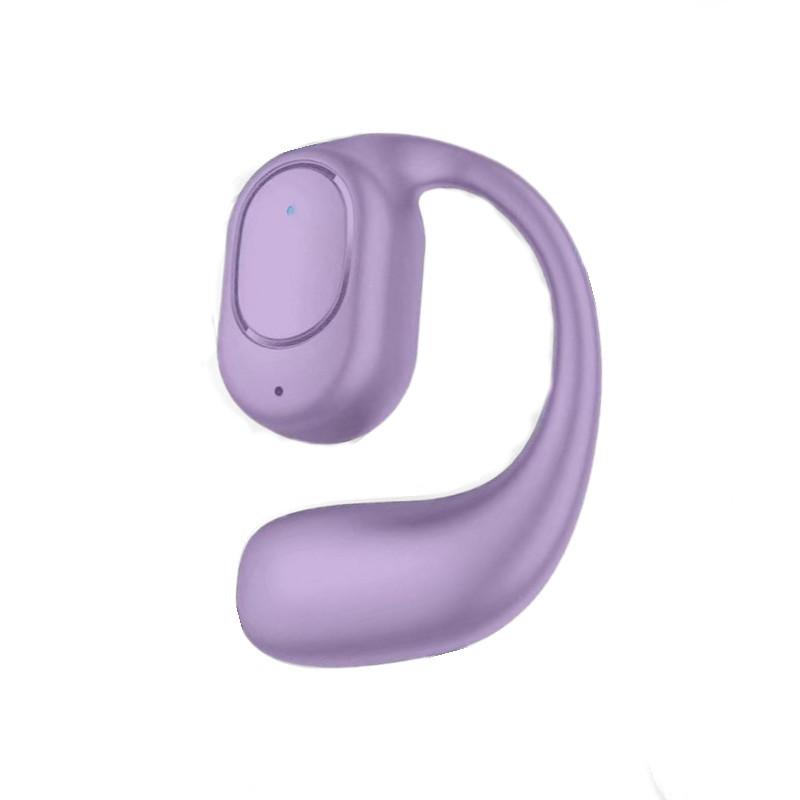 

KY2 Wireless Bluetooth Earphones Air Conduction OWS Headphone HiFi Ear-Hook Music Sports Noise Cancel Headset For Smart Phones фіолетовий
