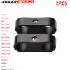 2 Stück Universelle Aluminium AN4 AN6 AN8 AN10 AN12 Auto Billet Öl Kraftstoff Wasser Schlauch Rohr Trenner Halter Klemme Leitungstrenner Halterung