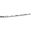 Fits Mercedes-Benz E-Class 238 Coupe (2016-2020) Front Bumper Bright Strip, Standard Version, Model 2388855900