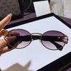 2025 Women's Trendy Round Frame Sunglasses - High-End Fashion Sunshade