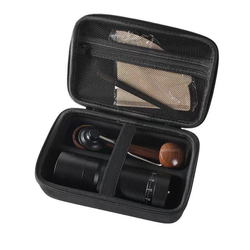 Coffee Grinder Storage Case EVA Hard Shell Portable Carry Handbag for Coffee Enthusiasts Office Workers Travel Use
