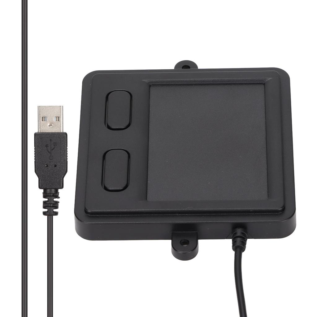 Trackpad USB Kabelgebunden Eingebettet Kompakte Größe 2 Tasten Tragbar Praktisch Computer Touchpad für
