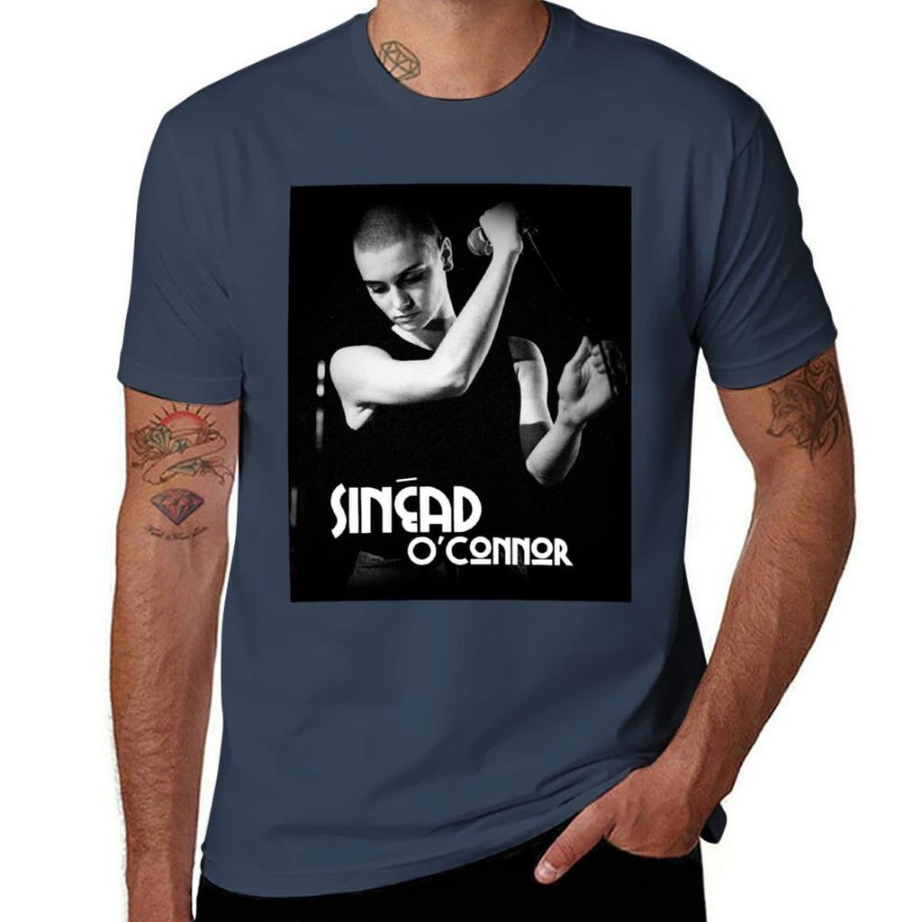 Sinead OConnor Music TShirt All Match Print Short Sleeve Top TShirt