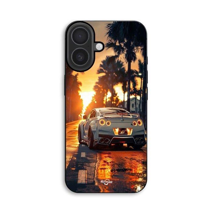 Hülle Für iPhone 18 GTR R35 Sonnenuntergang Maniacase schwarz