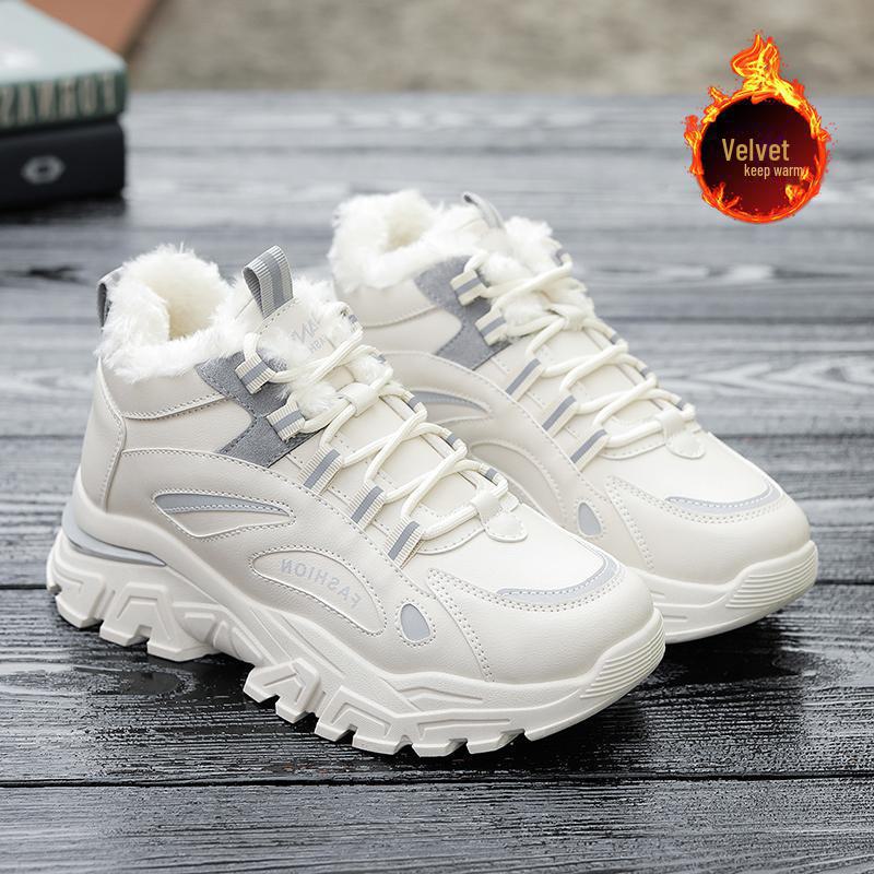 

Модные женские зимние кроссовки Velvet — теплые, универсальные, стильные кроссовки для студенток 37