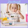 Kids Wooden Gliding Car Track Toy For Imaginative Play And Cognitive Development