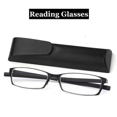 Protable Women Men Hyperopia Glasses With Case Fashion Trend Finished Reading Eyeglasses Optical Prescription Presbyopia Eyewear
