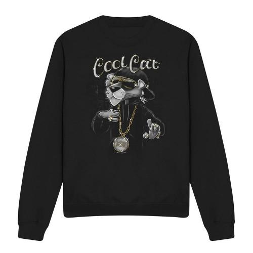 Pink Panther Unisex Adult Cool Cat Sweatshirt