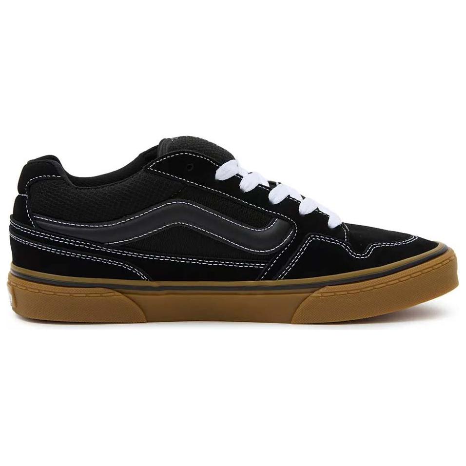 Vans Caldrone Comfortable Versatile Low-Top Skate Shoes Men Sneakers Black VN0A5JM2B9M