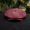 Gorras de Lona para Hombre Estilo Newsboy de Alta Calidad Planas Estilo Británico Gorra Octogonal Gorra Vintage Gatsby Sombreros Primavera Otoño BLM21