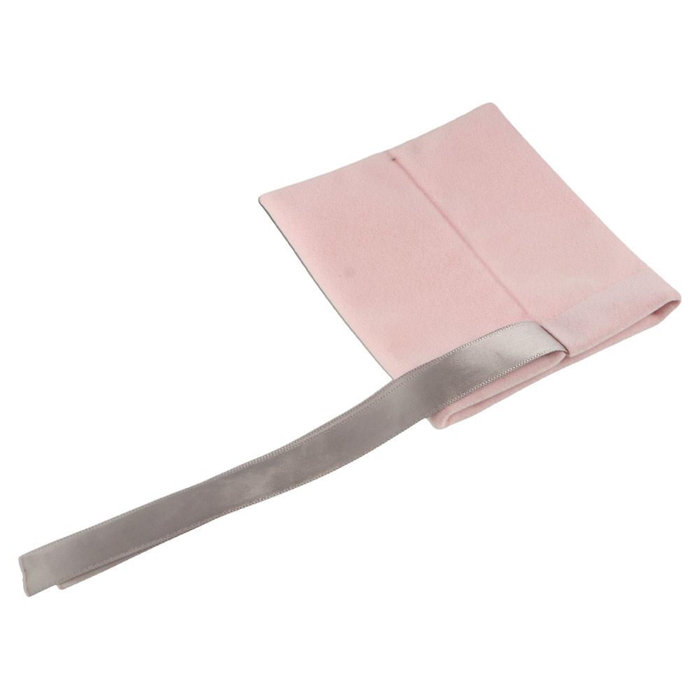 Wedding Drawstring Bow Necklace Pouches Gift Packaging Jewelry Bags Velvet Pouch Packaging Bags