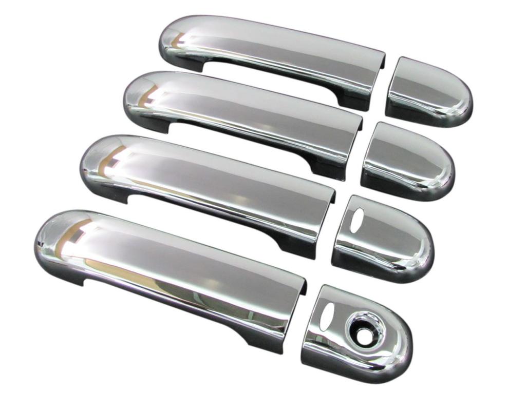 BRIGHTZ Chrome Door Handle Covers for Cube Cubic Z11 Series Intelligent Key Part Number 678 [TIIDA-NOBU-FS-A4B0C1D2E1] Compatible,