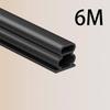 The entrance door sealing strip is self-adhesive and flexible. It provides windproof, sound insulation, as well as collision